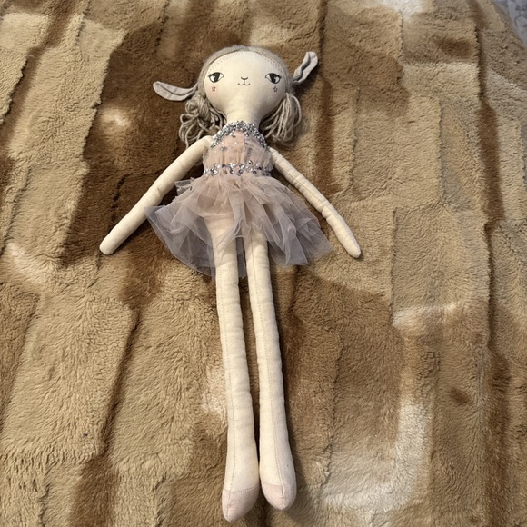 Tutu Du Monde Plush Doll Bunny Rare Look BalletThese Little Treasures